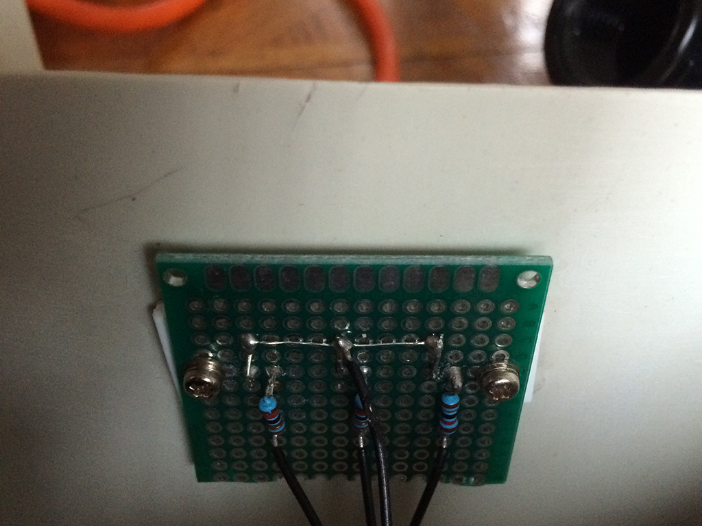 The LED status light assembly